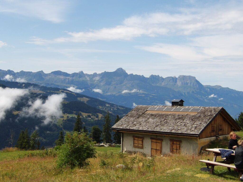 το καταφύγιο Auberge du truc - Αλπεις
